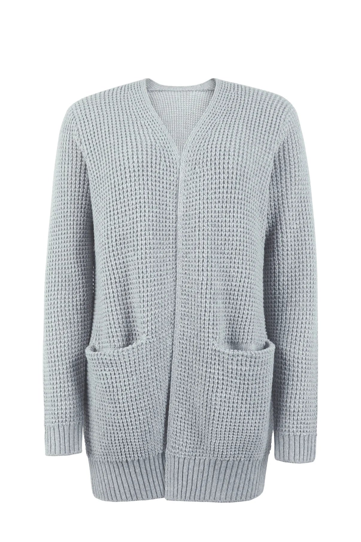 Hazel | LONG SLEEVE KNITTED CARDIGAN WITH POCKETS