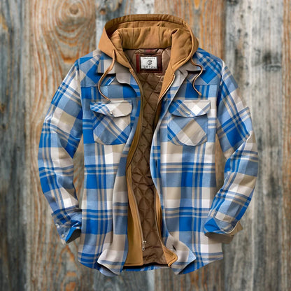 Hooded lumberjack jacket hotsell