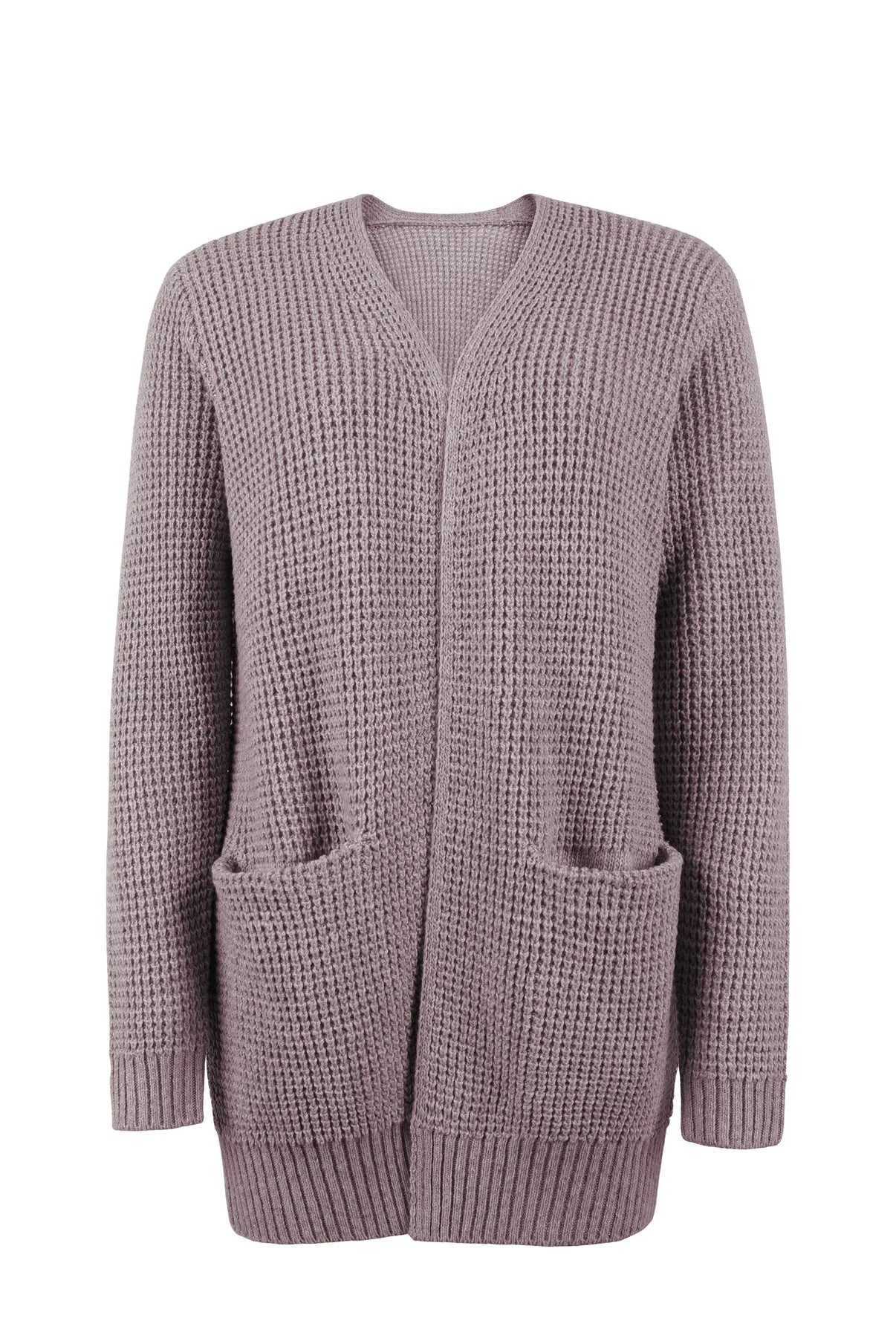 Hazel | LONG SLEEVE KNITTED CARDIGAN WITH POCKETS