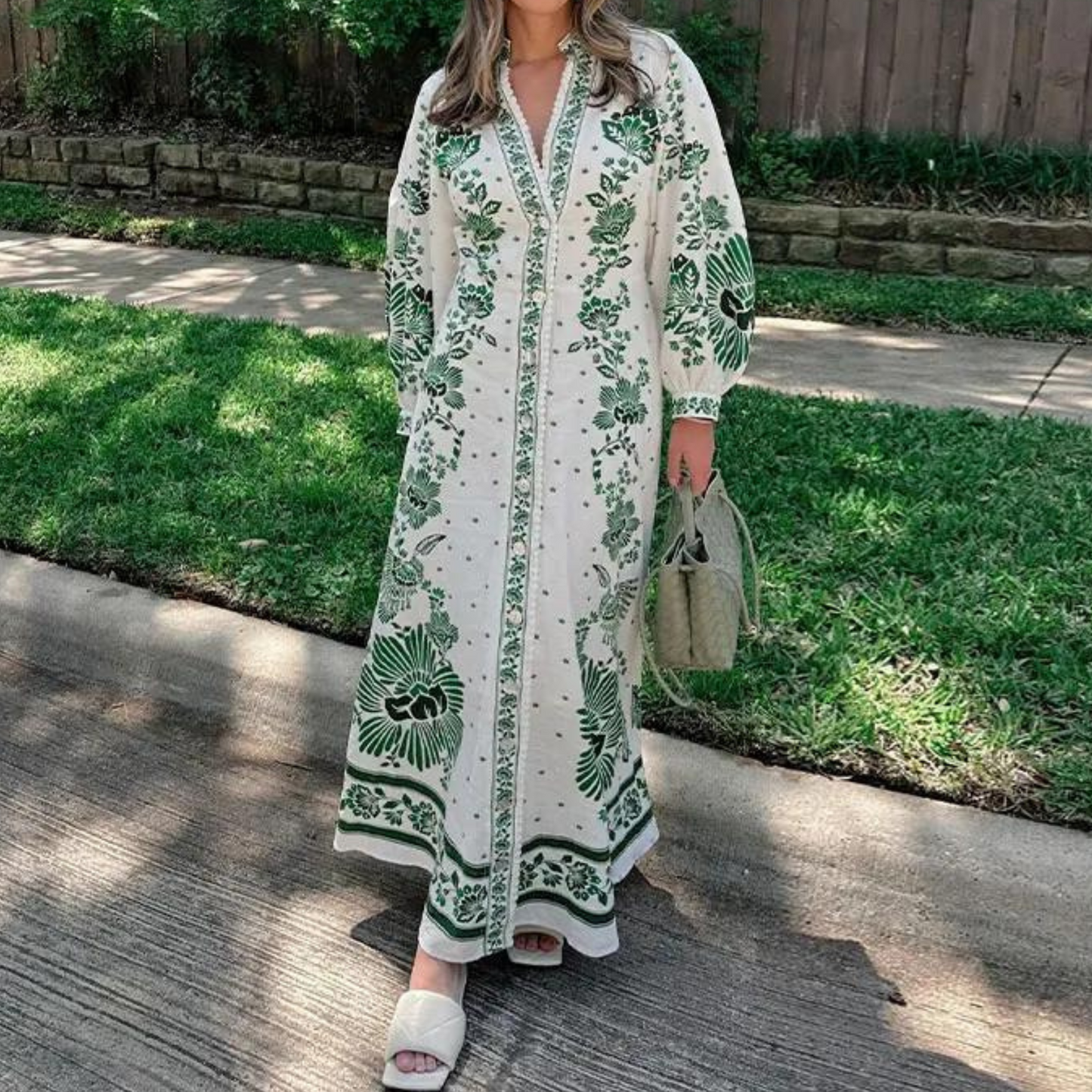 Zaphire™ | Botanical Maxi Dress