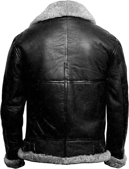 Rivi | Leather Winter Jacket