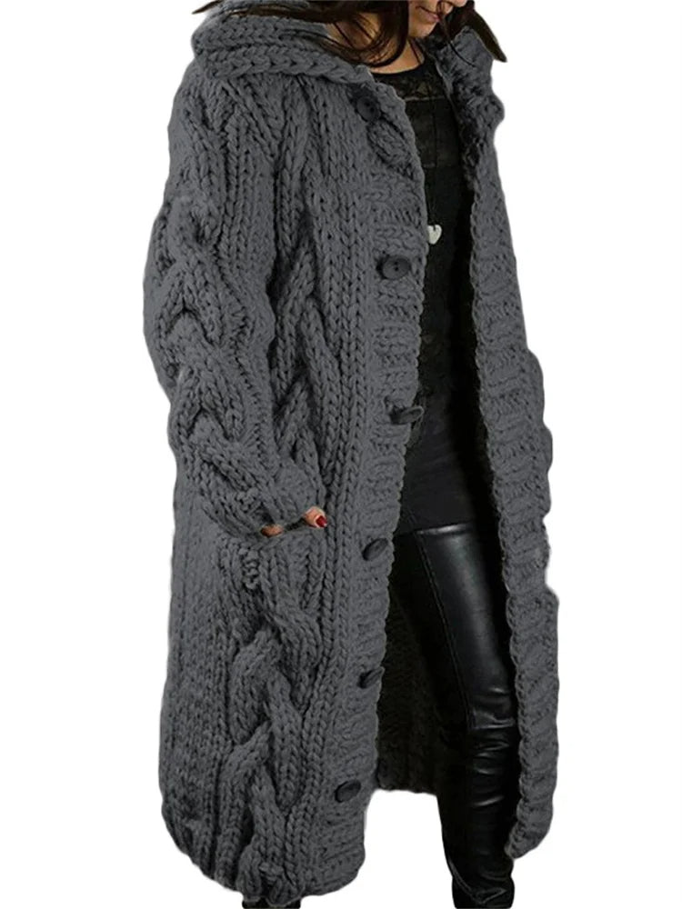 Karissa™ | Luxurious Comfort Thick Woven Women's Cardigan