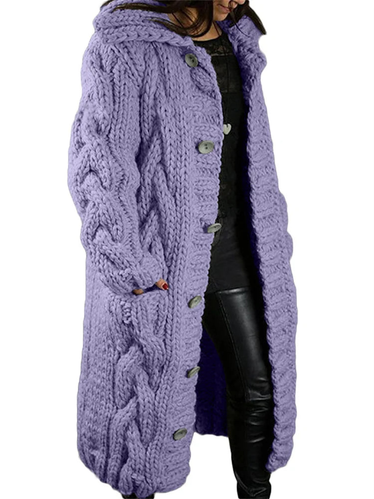 Karissa™ | Luxurious Comfort Thick Woven Women's Cardigan