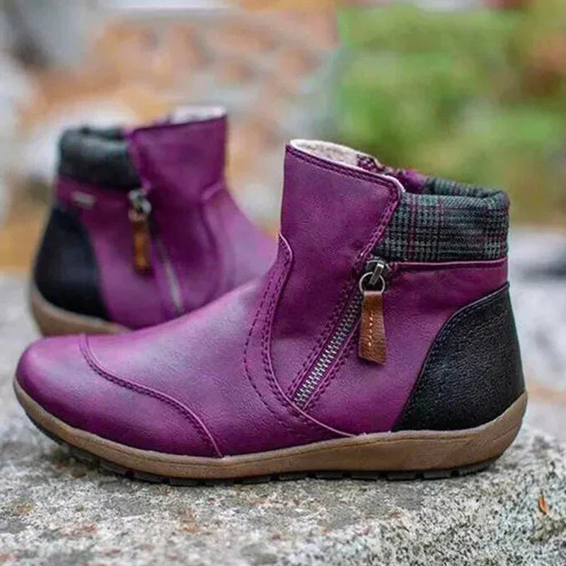 Allora | Premium Zipper Orthopedic Waterproof Boots