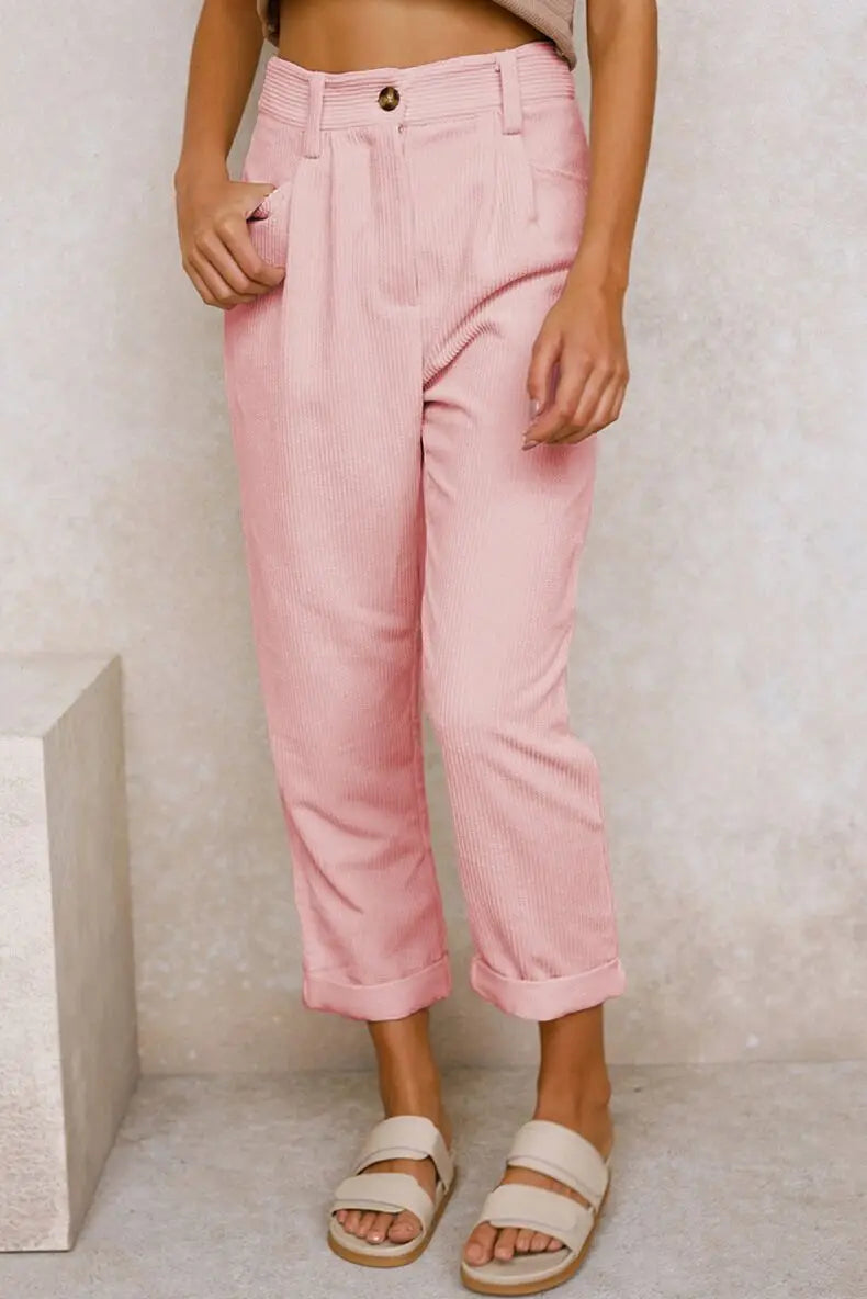 Lily™ | Chic High-Waisted Trousers