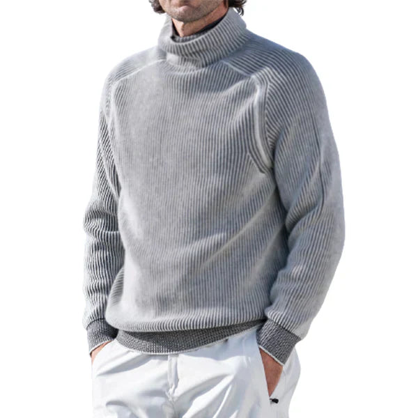 James - Men's Turtleneck Sweater