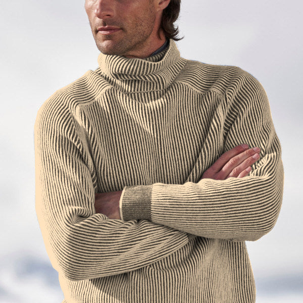 James - Men's Turtleneck Sweater