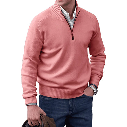 Jerry | Elegant Half Zip Sweater