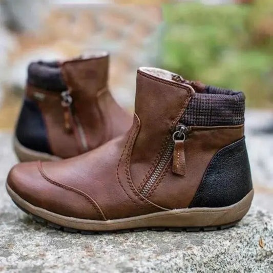 Allora | Premium Zipper Orthopedic Waterproof Boots