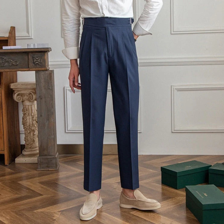 Robert | Classic Buckle Trousers