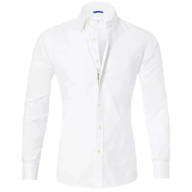 Reno | Anti-Wrinkle Shirt with Zipper