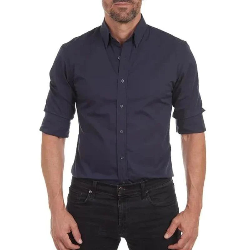 Reno | Anti-Wrinkle Shirt with Zipper