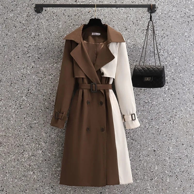 ELLEN | MID-LENGTH ELEGANT TRENCH COAT