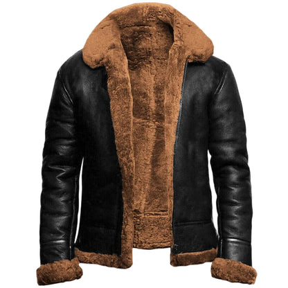 Rivi | Leather Winter Jacket