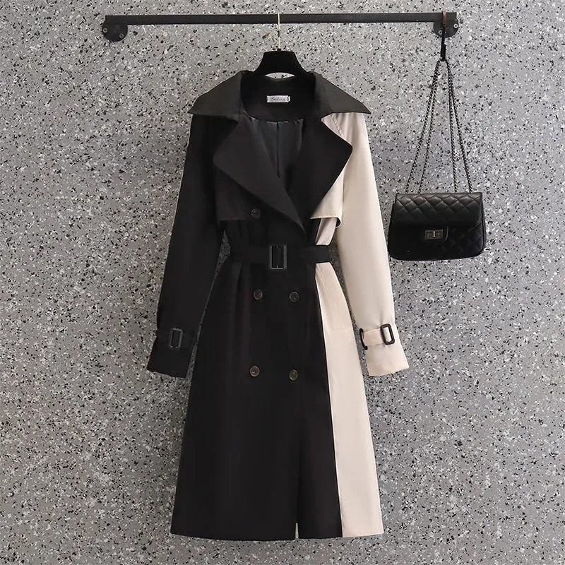 ELLEN | MID-LENGTH ELEGANT TRENCH COAT