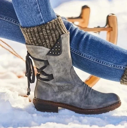 Giana™ | Wool Winter Boots with Lower-Back Orthopedic Support