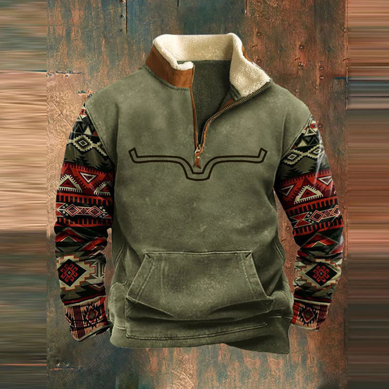 Jake | Outback Zip Neck Jumper