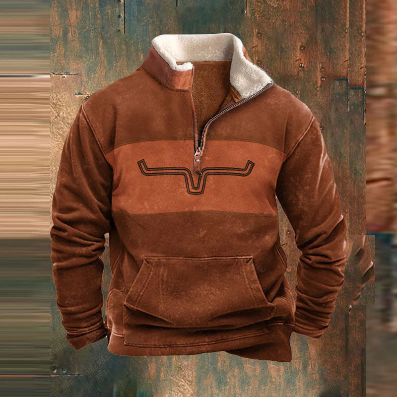 Jake | Outback Zip Neck Jumper