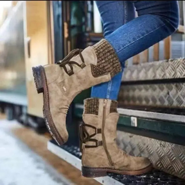 Giana™ | Wool Winter Boots with Lower-Back Orthopedic Support