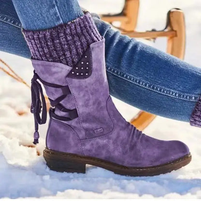 Giana™ | Wool Winter Boots with Lower-Back Orthopedic Support