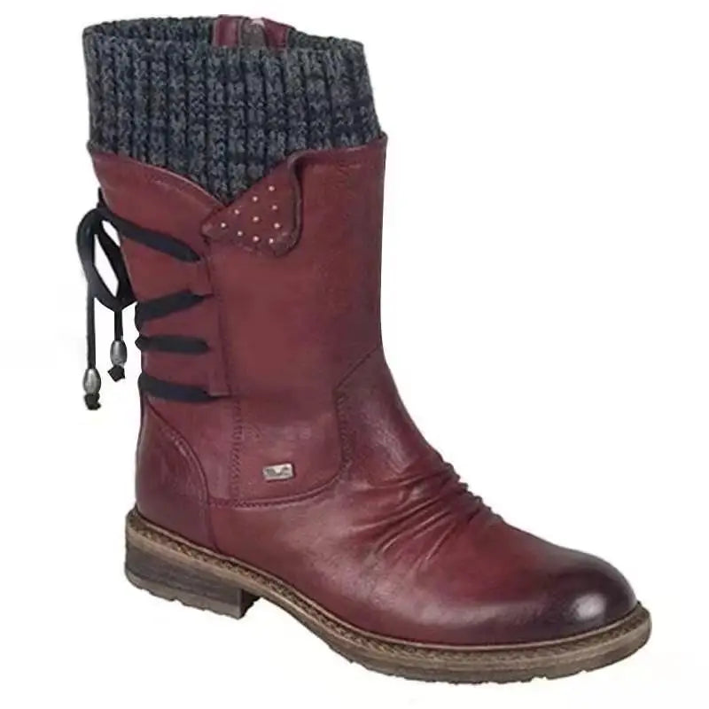 Giana™ | Wool Winter Boots with Lower-Back Orthopedic Support