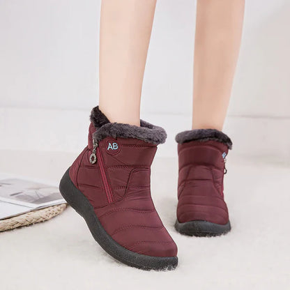 Harper - Waterproof Anti-Slip Fur-Lined Winter Boots