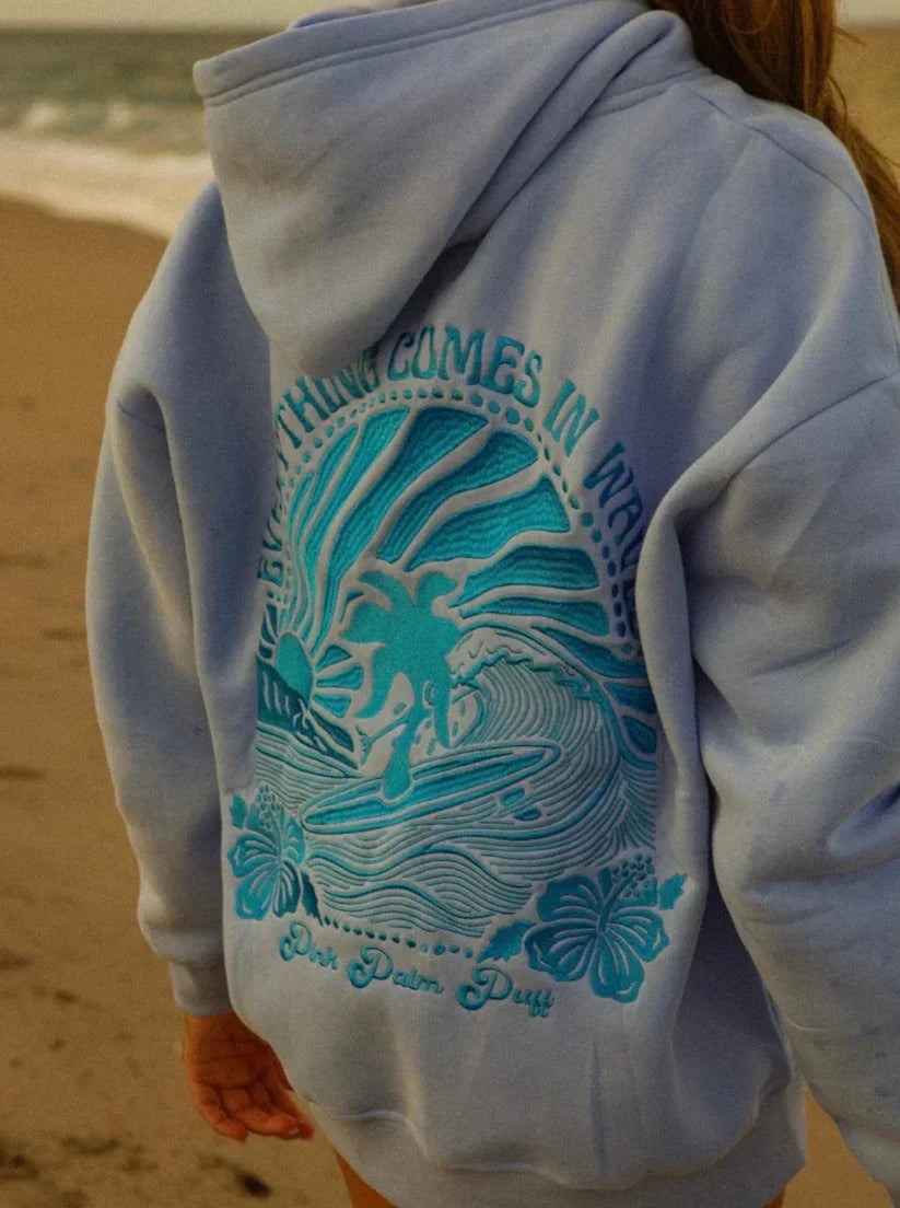 Emma™ | Sunset Wave Hoodie