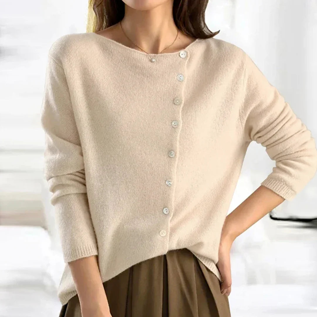 VELICE® - BUTTON SWEATER