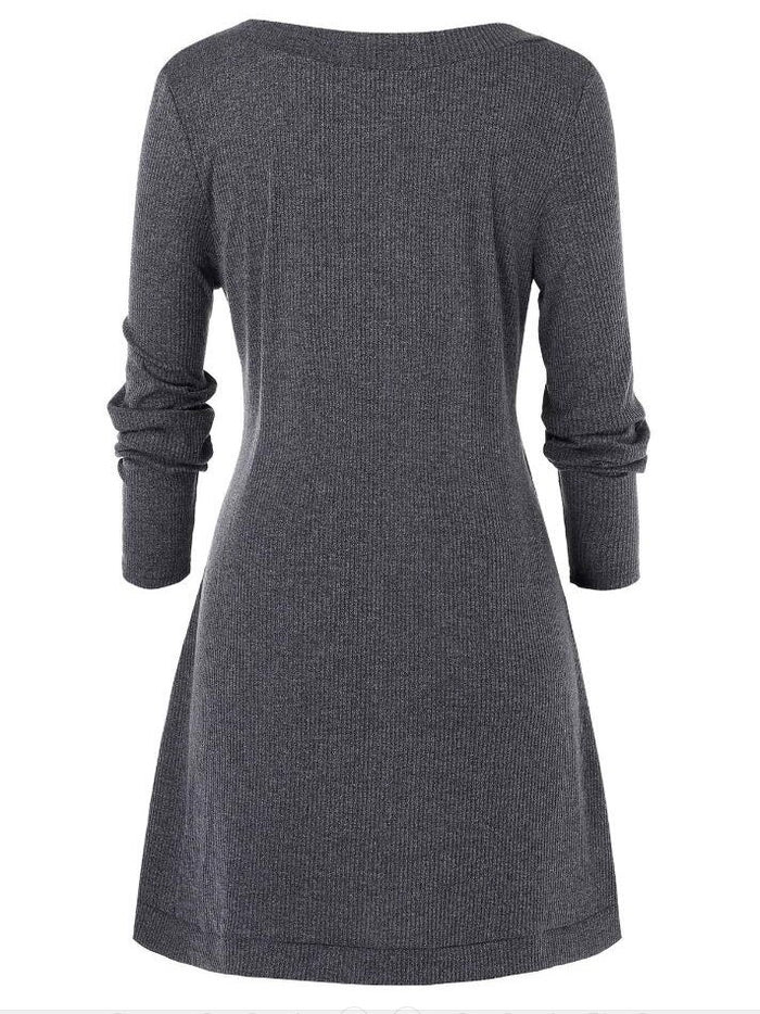 Linda™ Luxe Sweater Dress - For Ultimate Warmth And Style This Winter